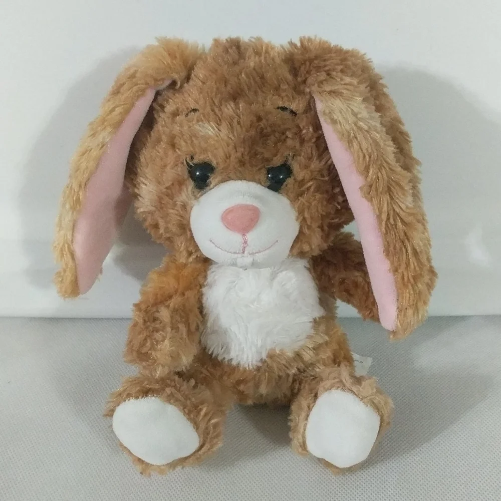 Build-A-Bear Smallfrys Fluffy Bunny Rabbit Plush Stuffed Animal